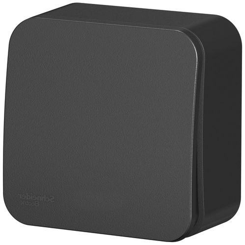 Выключатель 1-клавишный Schneider Electric BLANCA BLNVA101116 антрацит, детальное фото