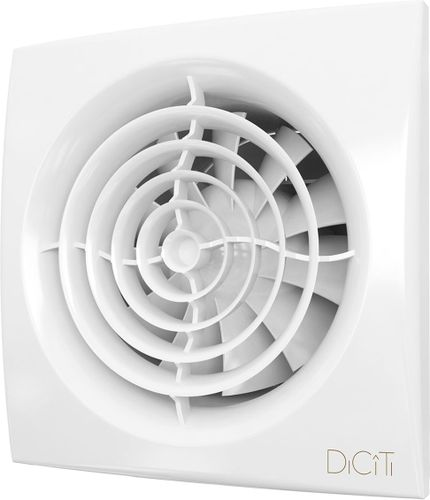 Вентилятор осевой DiCiTi AURA 5C вытяжной с обратным клапаном D 125, крупный план