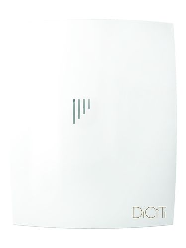 Вентилятор осевой вытяжной DICITI BREEZE 4C с обратным клапаном D 98, детальное фото