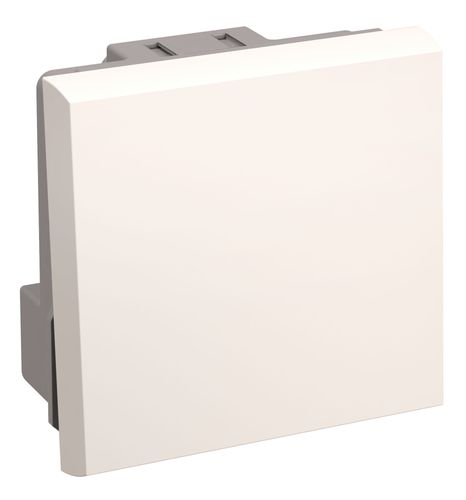 Выключатель 1-клавишный IEK Праймер CKK-40D-VO2-K01 белый, крупный план
