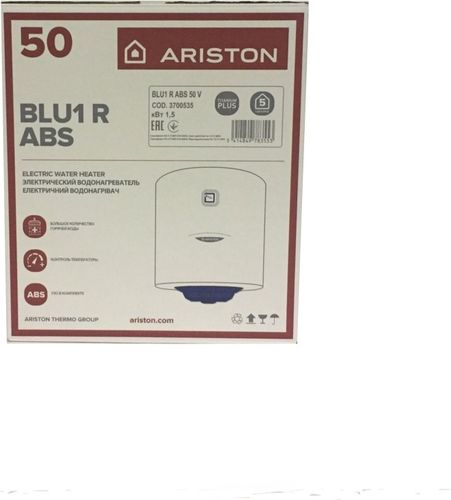 Водонагреватель накопительный Ariston BLU1 R ABS 50 л 1,5 кВт, детальное фото