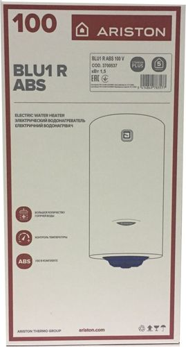 Водонагреватель накопительный Ariston BLU1 R ABS 100 л 1,5 кВт, фото