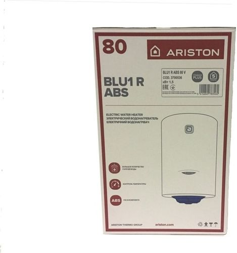 Водонагреватель накопительный Ariston BLU1 R ABS 80 V 80 л 1,5 кВт, фото