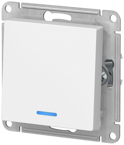 Выключатель 1-клавишный Schneider Electric Atlas Design ATN000113 белый, фото
