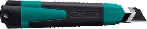 Нож универсальный KRAFTOOL с автостопом 18 мм, фотография