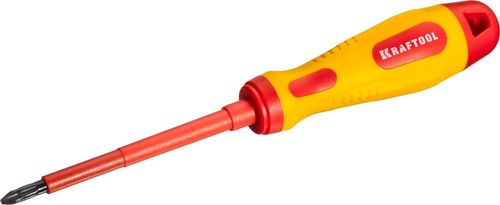 Отвёртка крестовая KRAFTOOL высоковольтная 2х100 мм, изображение