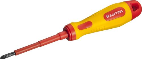 Отвёртка крестовая KRAFTOOL высоковольтная 1х80 мм, вид