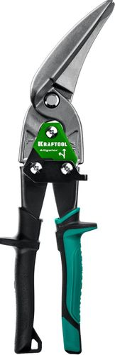 Ножницы по металлу KRAFTOOL левые удлинённые 280 мм, картинка