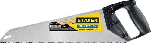 Ножовка по дереву Stayer 7tpi 400 мм, детальное фото