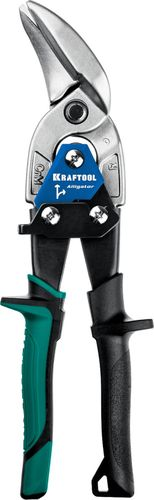 Ножницы по металлу KRAFTOOL правые усиленные 250 мм, крупный план
