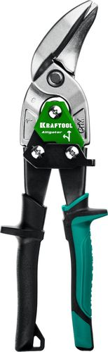 Ножницы по металлу KRAFTOOL левые усиленные 250 мм, фото