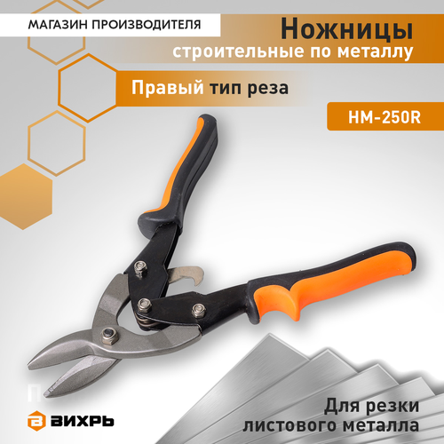 Ножницы по металлу ВИХРЬ (73/10/8/3), изображение