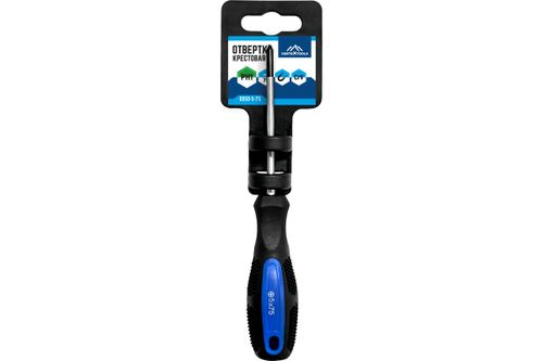 Крестовая отвертка VERTEXTOOLS PH1, 5x75 0050-5-75, крупный план