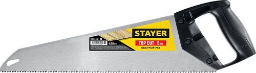 Ножовка по дереву Stayer 5tpi 400 мм, фотография