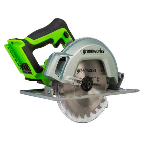 Дисковая пила аккумуляторная GREENWORKS GD24CS 24V 1х4Ач ЗУ, картинка