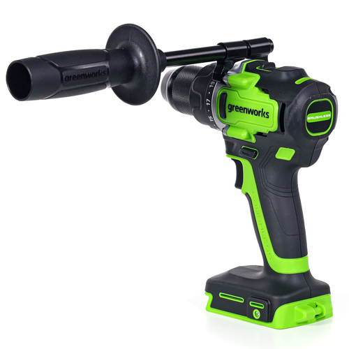 Дрель-шуруповерт аккумуляторный GREENWORKS GD24DD90 24V 2x4Ач ЗУ, картинка