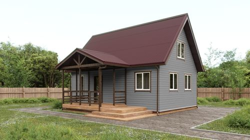 Лист кровельный скатный Ондулин DIY красный 1950х760 мм 1,22 кв. м, картинка