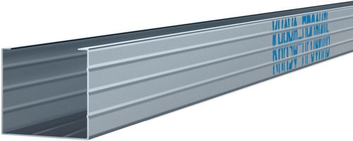 Профиль стоечный KNAUF ПС 3000x50x50 мм толщина 0,6 мм, крупный план
