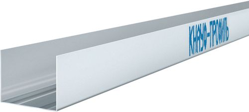 Профиль направляющий KNAUF ПН 3000x50x40 мм толщина 0,6 мм, крупный план