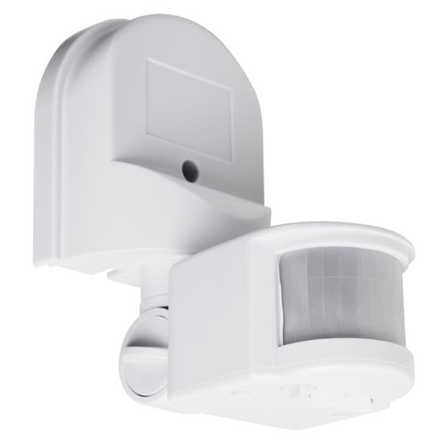 Датчик движения REXANT ДДС 01, 180°, 1200 Вт, 3-2000 Лк, 5-12 м, 10-420 сек IP44, картинка