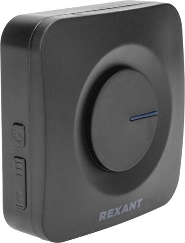Беспроводной дверной звонок c цифровым кодированием (черный) REXANT, вид
