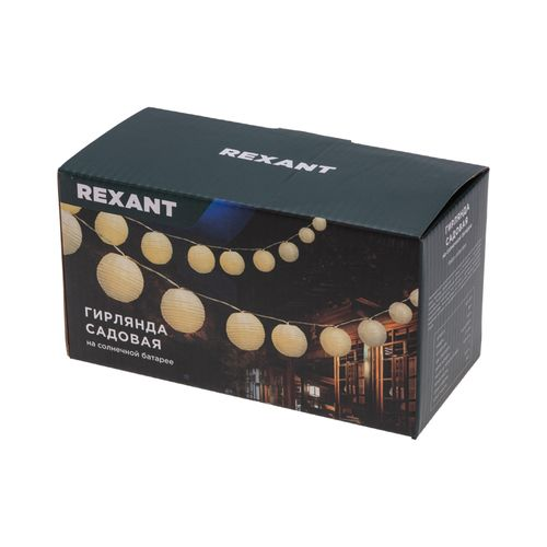Гирлянда садовая Денг, 335см, 3000К,Пекин REXANT, детальное фото