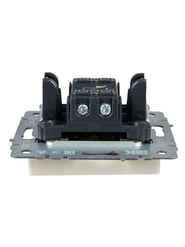 Выключатель 1-клавишный IEK BRITE BR-V14-0-10-K10 бежевый, фотография