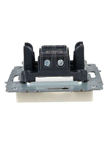 Выключатель 2-клавишный IEK BRITE BR-V10-1-10-K10 бежевый, картинка