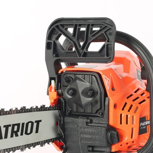 Пила бензиновая PATRIOT 2,9лс 40см, PT 445, крупный план