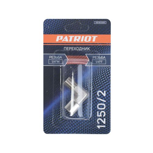 Переходник PATRIOT 1250/2 (уголок 1/4" FM), фотография