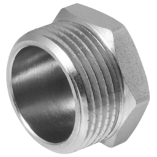 Заглушка в трубу (пробка) 3/4" н MPF, крупный план