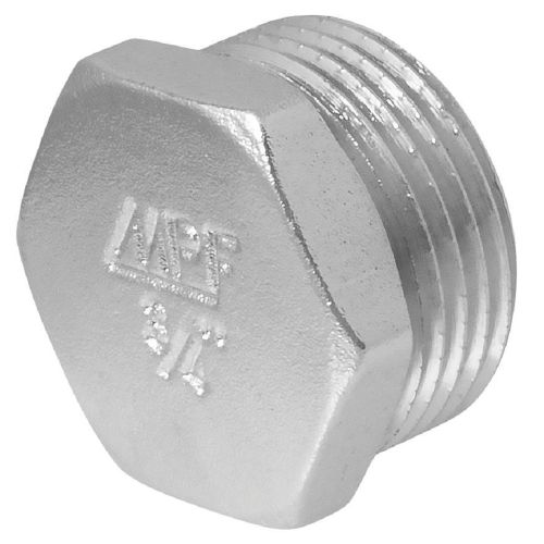 Заглушка в трубу (пробка) 3/4" н MPF, фото