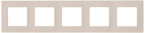 Рамка 5 постов Legrand Etika слоновая кость, детальное фото