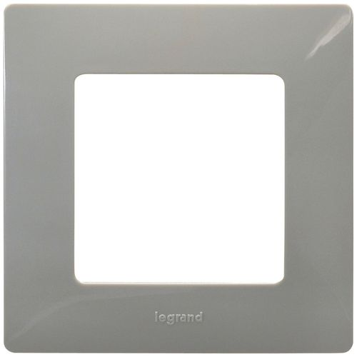 Рамка 1 пост Legrand Etika светлая галька, изображение