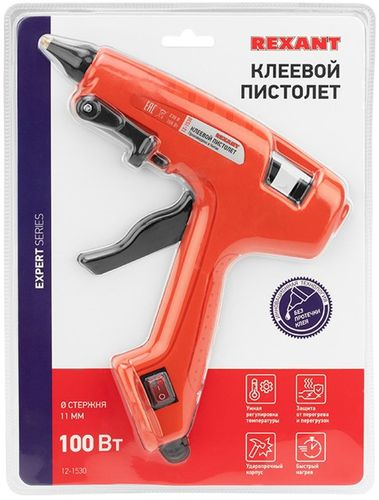Клеевой пистолет REXANT 100 Вт, фото