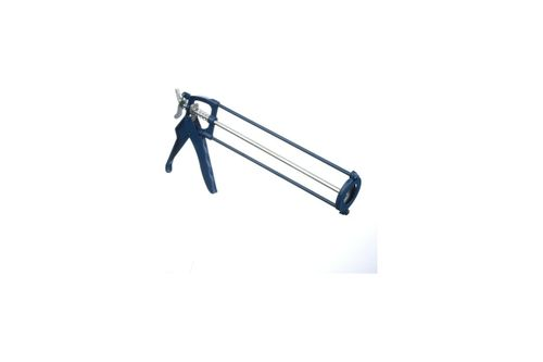 Пистолет для герметика VERTEXTOOLS, 225 мм, скелет усиленный 9013, крупный план