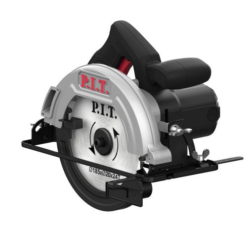Пила циркулярная электрическая P.I.T. PKS185-C4 185 мм 1200 Вт, изображение