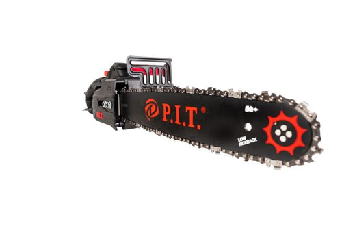 Пила электрическая P.I.T. Стандарт 1600Вт 40,5см, PKE405-D1, крупный план
