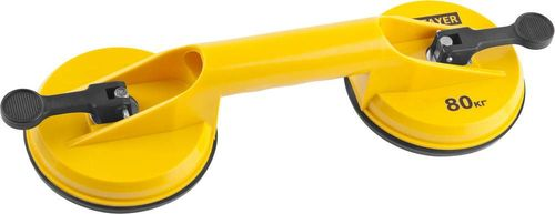 Стеклодомкрат Stayer "MASTER" MAXLift, пластмассовый, двойной, 80кг, изображение