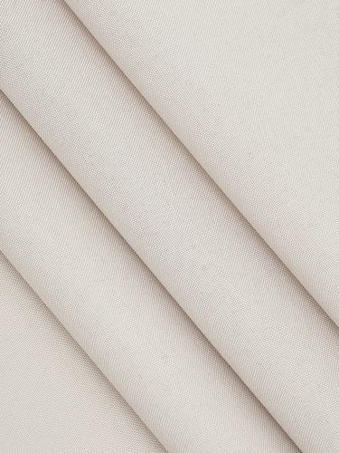 Штора Портьера Decofest Элис однотонный креп 150х270 1 шт бежевый, изображение