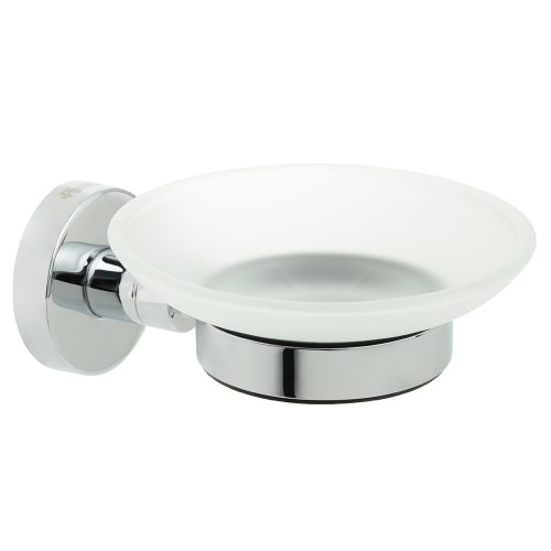 Мыльница стекло хром comfort chrome, картинка