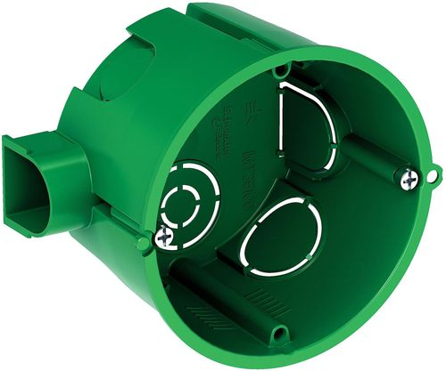 Подрозетник Schneider Electric Multifix 8 вводов 65х45 мм, крупный план