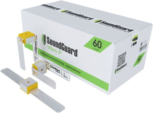 Виброизоляционное крепление SoundGuard Vibro P, детальное фото