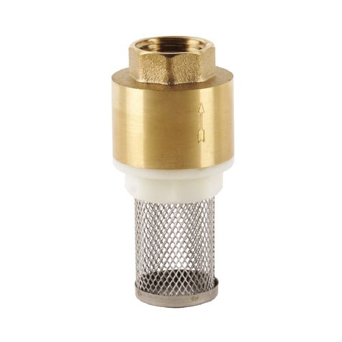 Клапан обратный 1/2" с фильтром, крупный план