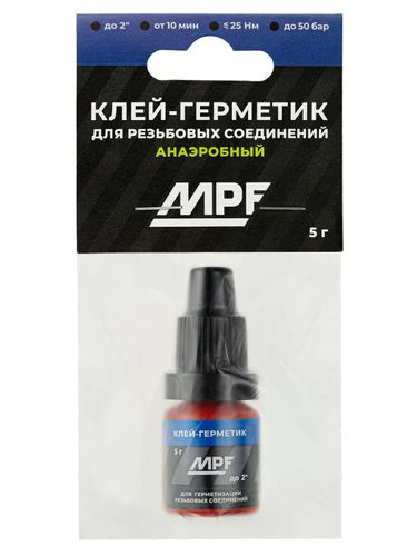 Клей-герметик анаэробный MPF 5 гр, крупный план