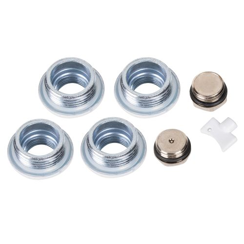 Комплект монтажный Royal Thermo 1”х 1/2" белый, изображение