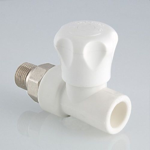Клапан для радиатора полипропиленовый VALTEC VTp.717.V.02004 1/2", крупный план