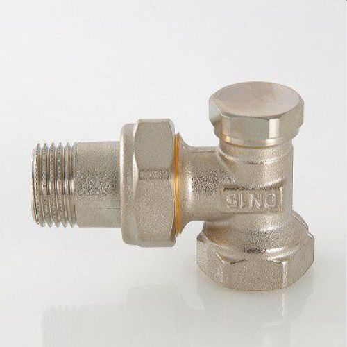 Клапан настроечный угловой латунь VALTEC 1/2", вид