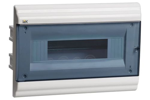 Корпус пластиковые IEK PRIME ЩРВ-П-12 модулей встраиваемый белый IP41, вид
