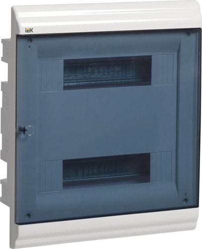 Корпус пластиковые IEK PRIME ЩРВ-П-24 модуля встраиваемый белый IP41, детальное фото